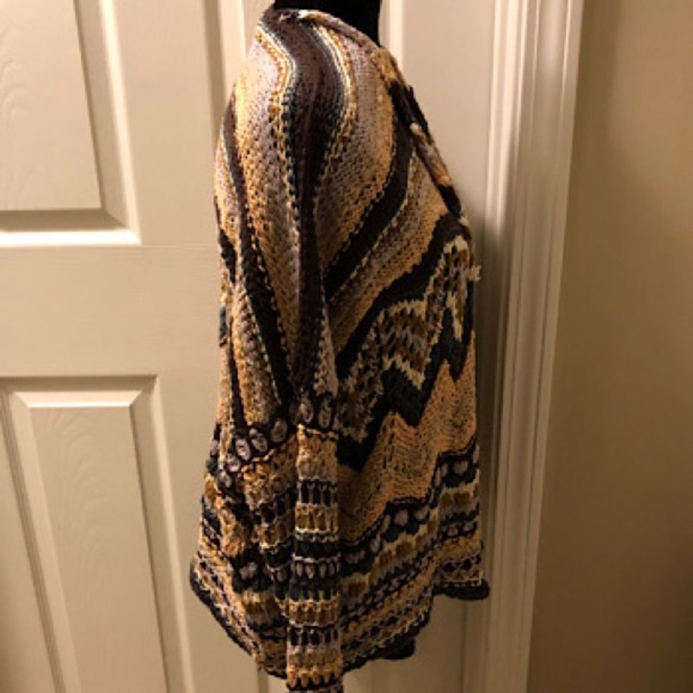 “NEW” Feeling Nostalgic Open Cardigan - Picture 4 of 6